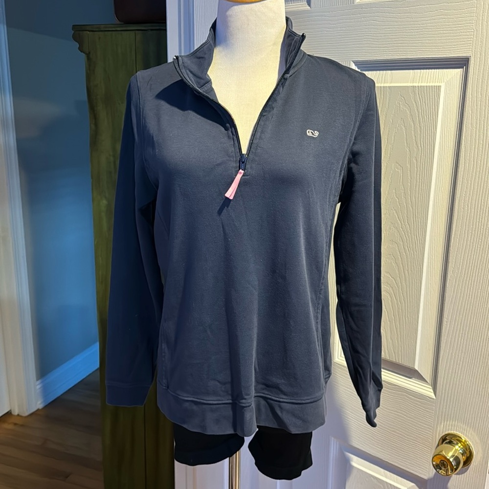 Vineyard vines women’s navy quarter zip